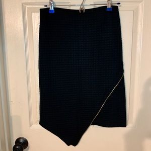 👔🟥Clearance 3/$12! Black asymmetrical pencil skirt
